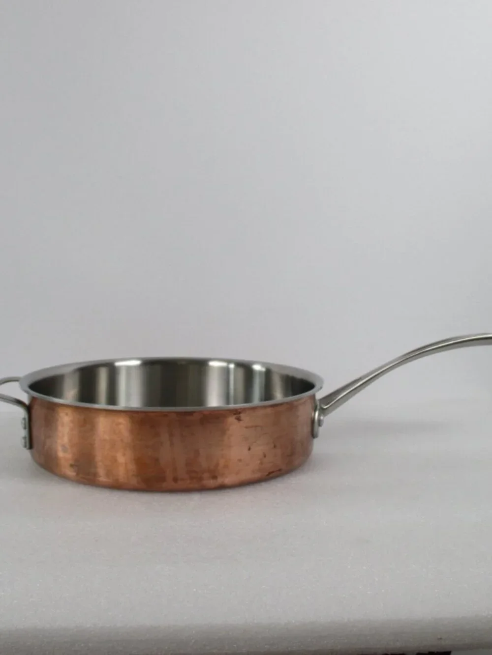 3 PC SET OF CALPHALON TRI-CLAD COPPER COOKWARE